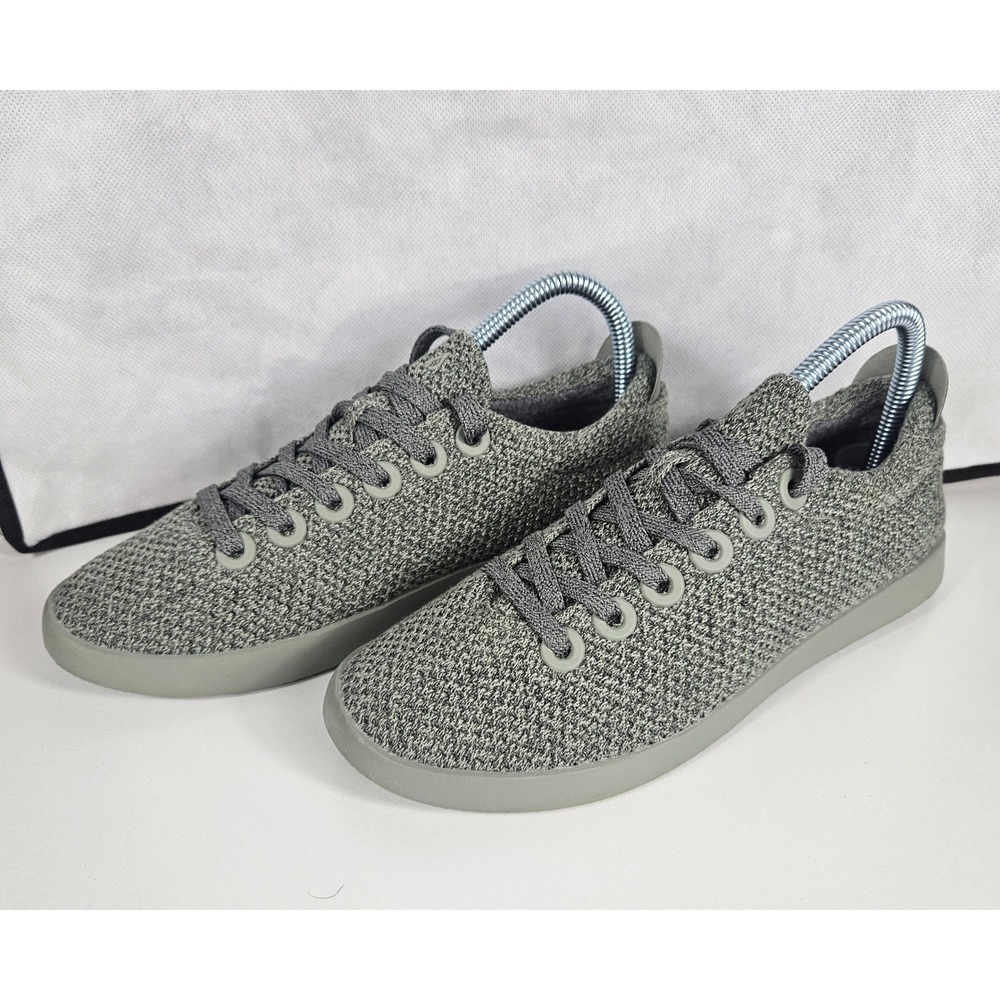 Allbirds Tree Pipers Heathered‎ Olive Green Low Top Sneakers Womens Size 7 Eco